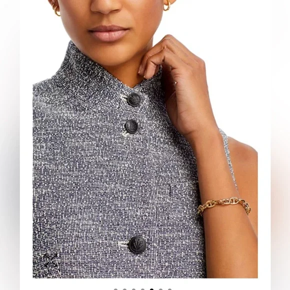 rag & bone Slade Tweed Mini Dress Sz 0 - Picture 3 of 15